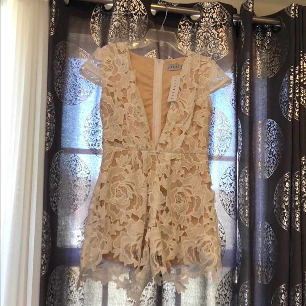 Lace romper